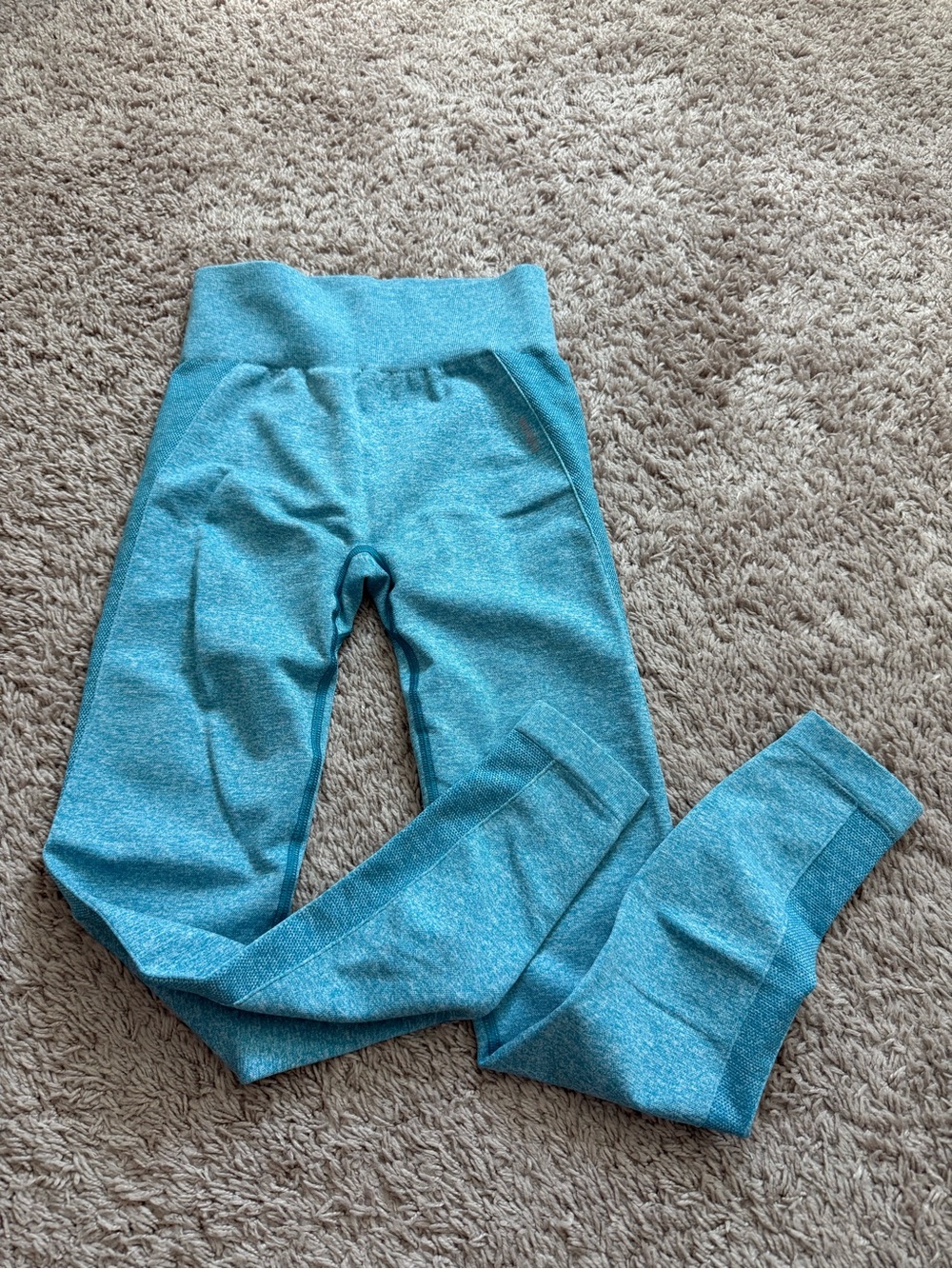 Gymshark Teal Seamless High-Waist Leggings